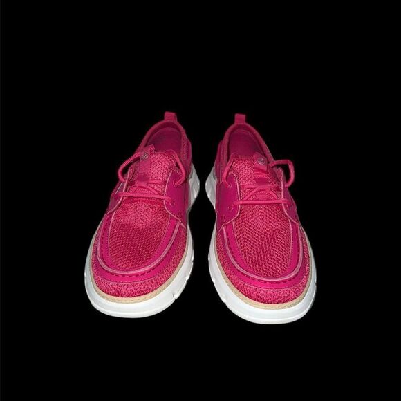 Cole Haan Women's 4.Zerogrand Regatta Loafer Flats, Pink - Picture 2 of 4